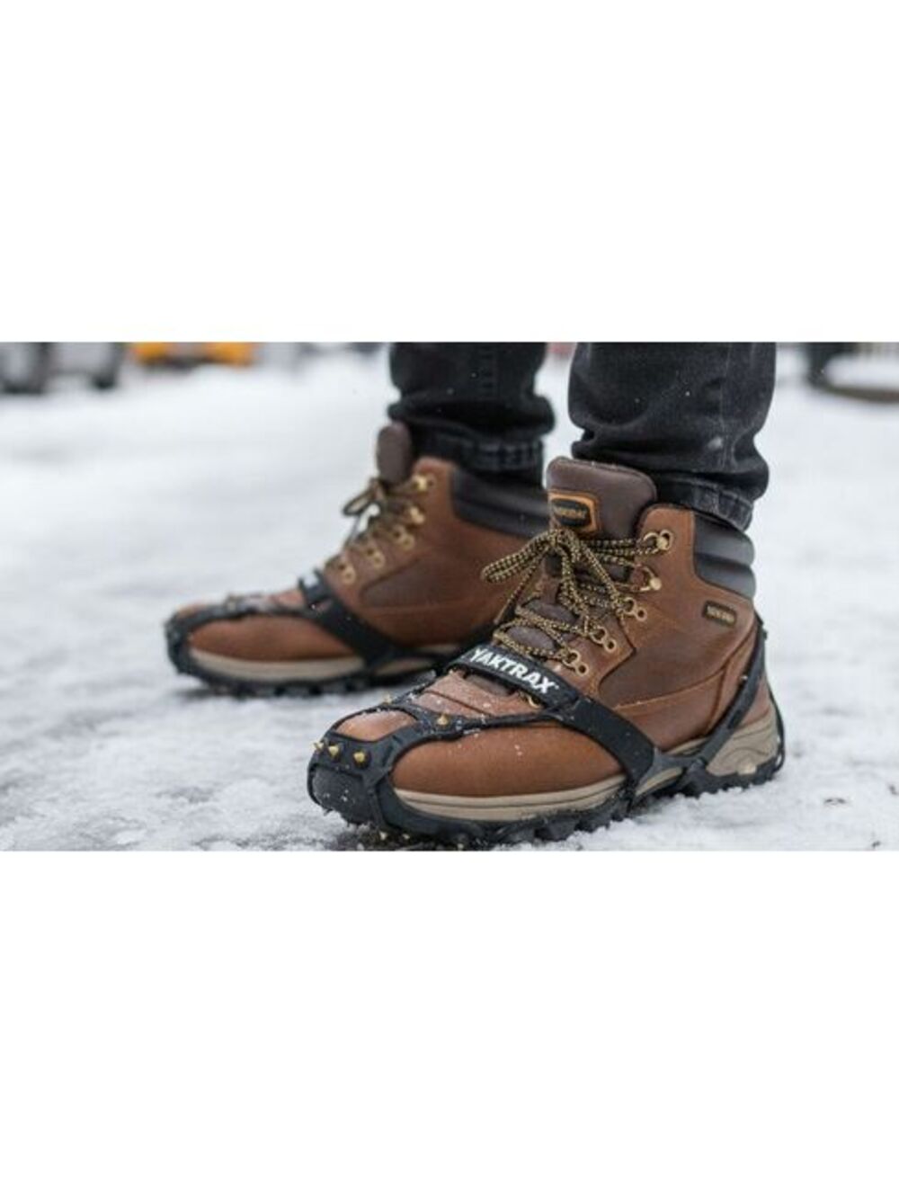 Yaktrax Spikes Footwear Traction for Snow and Ice, Size S/M